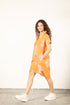 APRICOT FILIGREE ALANA DRESS