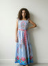 STRIPED GARDEN ELSIE DRESS