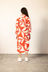 SCARLET SHARDS LIZ DRESS
