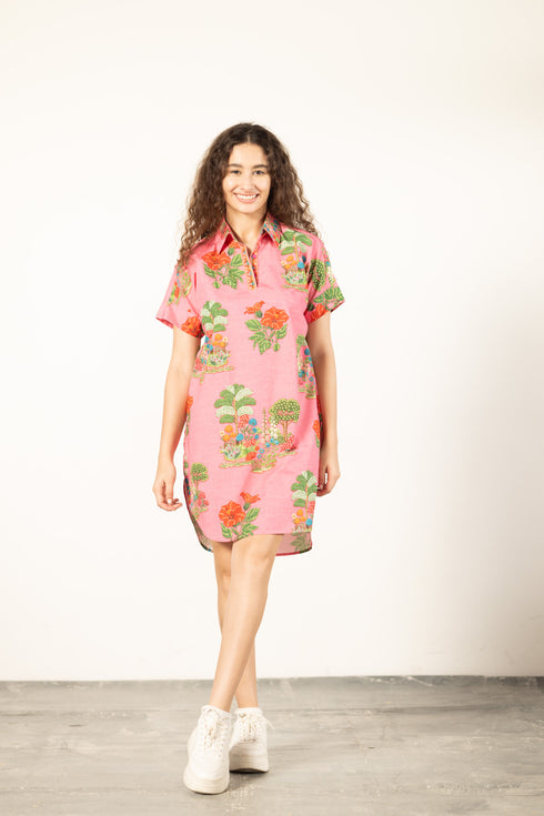 PINK ISLES ANNA DRESS