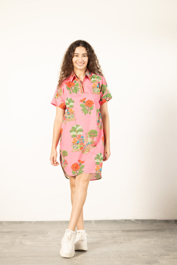 PINK ISLES ANNA DRESS