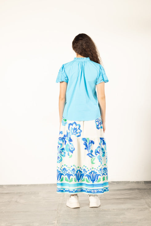 OCEAN BLOOM ADA SKIRT