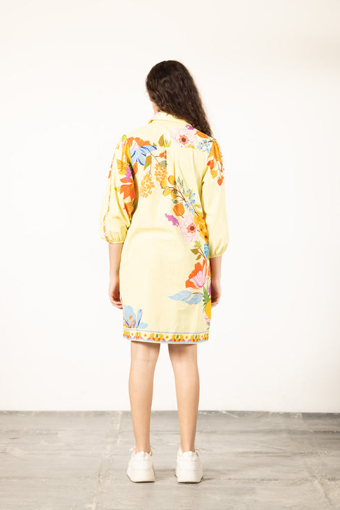 CITRUS GARDEN AVA DRESS