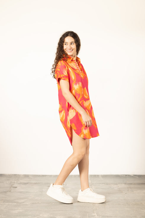PETAL BLAZE ANNA DRESS