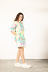 AQUA SCROLL AVA DRESS