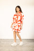 SCARLET SHARDS AVA DRESS