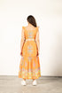 APRICOT FILIGREE ELSIE DRESS