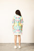 AQUA SCROLL AVA DRESS