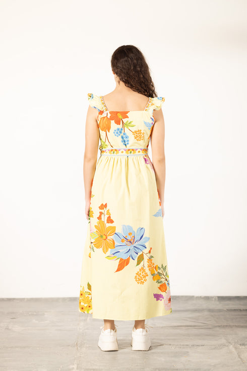 CITRUS GARDEN ELSIE DRESS