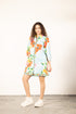 FLORAL SKY AVA DRESS