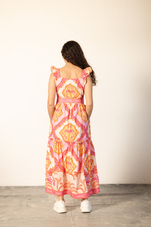 PALM MIRAGE ELSIE DRESS