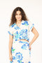 OCEAN BLOOM ZIA TOP