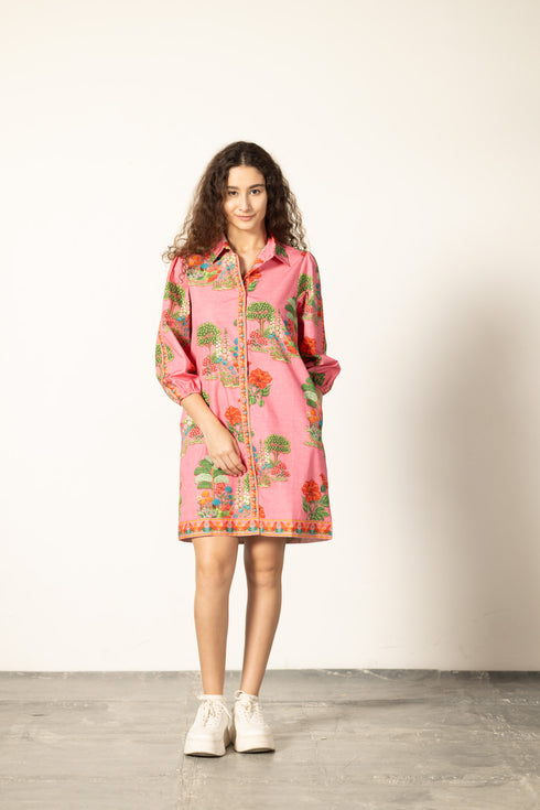 PINK ISLES AVA DRESS