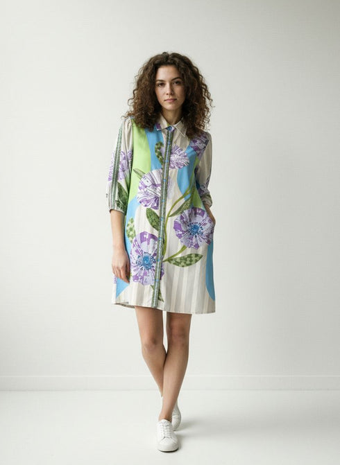 LAVENDER BLOOM AVA DRESS