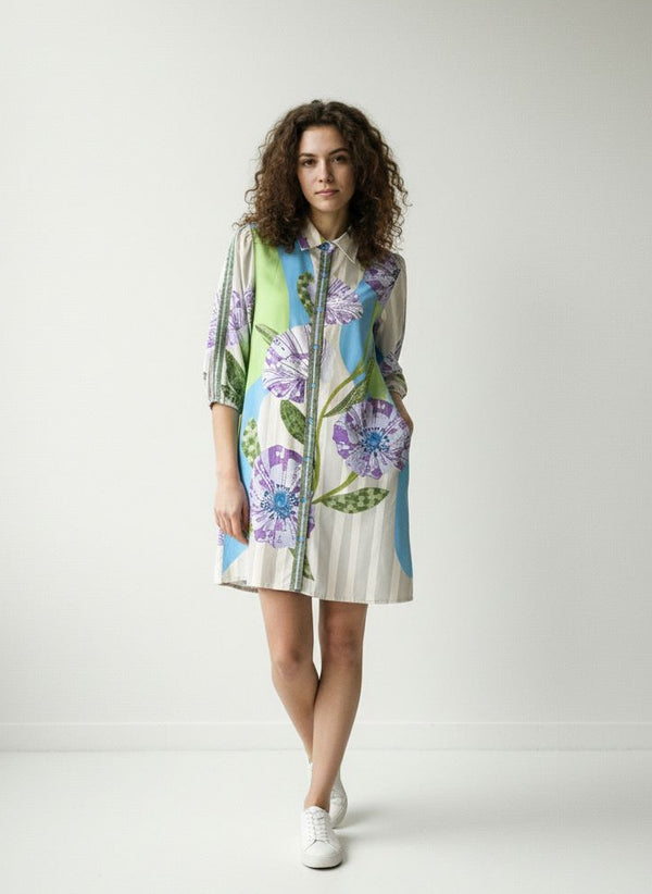 LAVENDER BLOOM AVA DRESS
