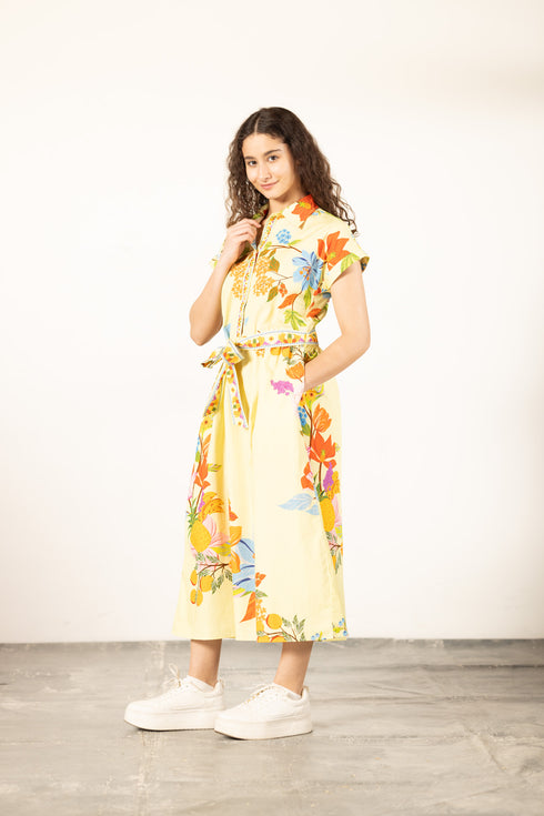 CITRUS GARDEN RYLIE DRESS