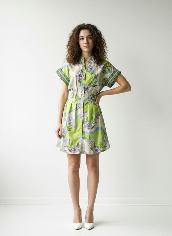 LAVENDER BLOOM YANA DRESS