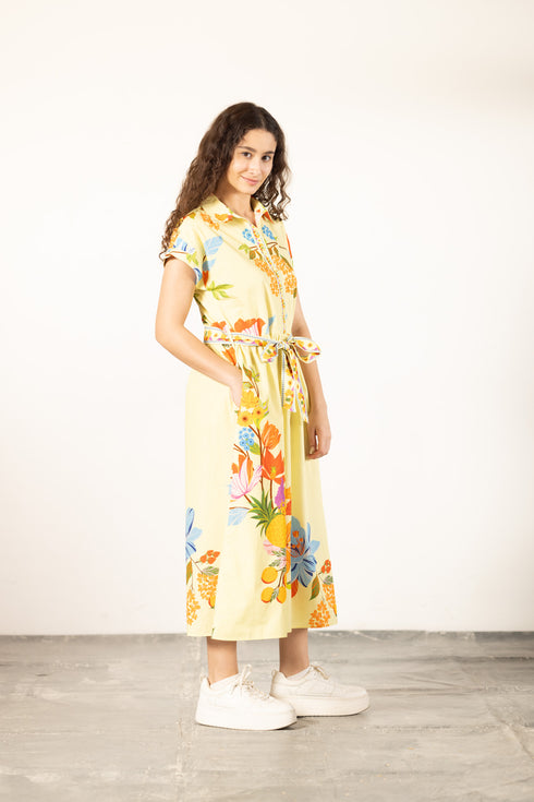 CITRUS GARDEN RYLIE DRESS