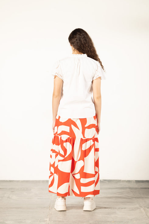 SCARLET SHARDS ADA SKIRT