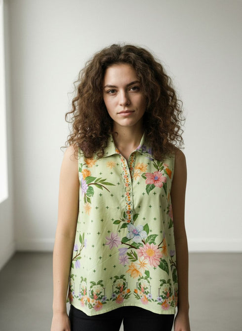 MINT SERENADE SKY TOP