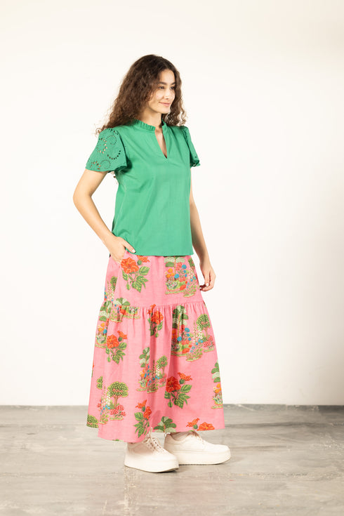 PINK ISLES ADA SKIRT
