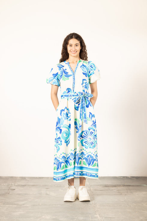 OCEAN BLOOM NOVA DRESS