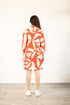 SCARLET SHARDS AVA DRESS
