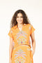 APRICOT FILIGREE ZIA TOP