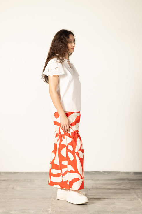 SCARLET SHARDS ADA SKIRT