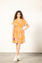 APRICOT FILIGREE YANA DRESS