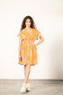 APRICOT FILIGREE YANA DRESS