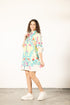 AQUA SCROLL AVA DRESS