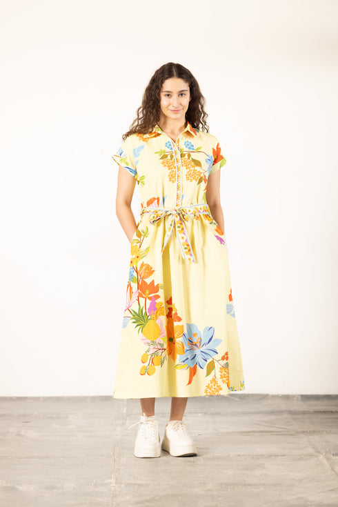 CITRUS GARDEN RYLIE DRESS