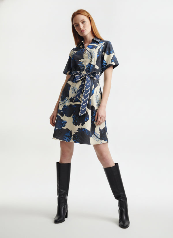 INDIGO LILIES VIVIAN DRESS