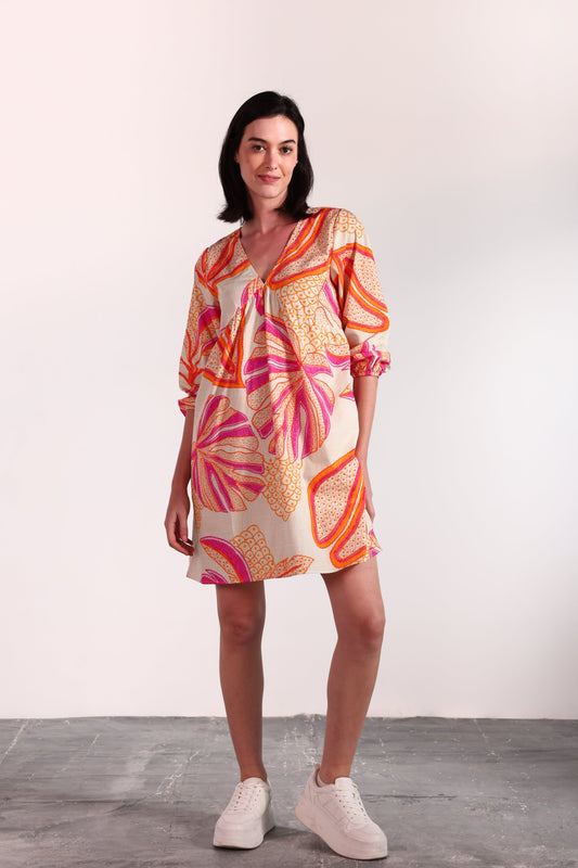OUTLINE PALMS ANA DRESS