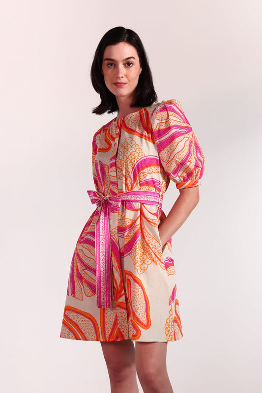 OUTLINE PALMS SKYLA DRESS