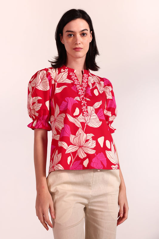 CHILLI FLORALS AMY TOP
