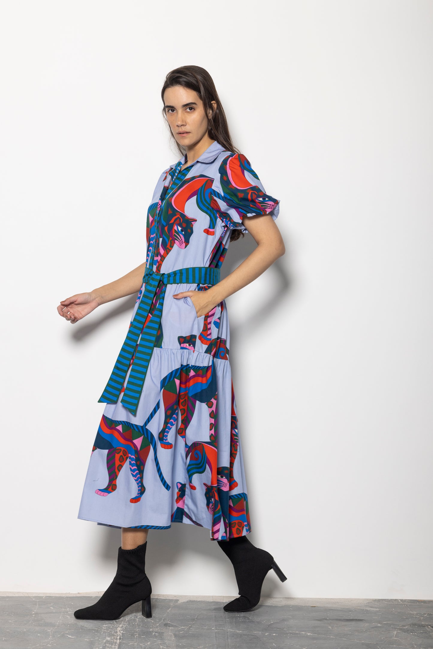 CHEETAH MIRAGE DELLA DRESS