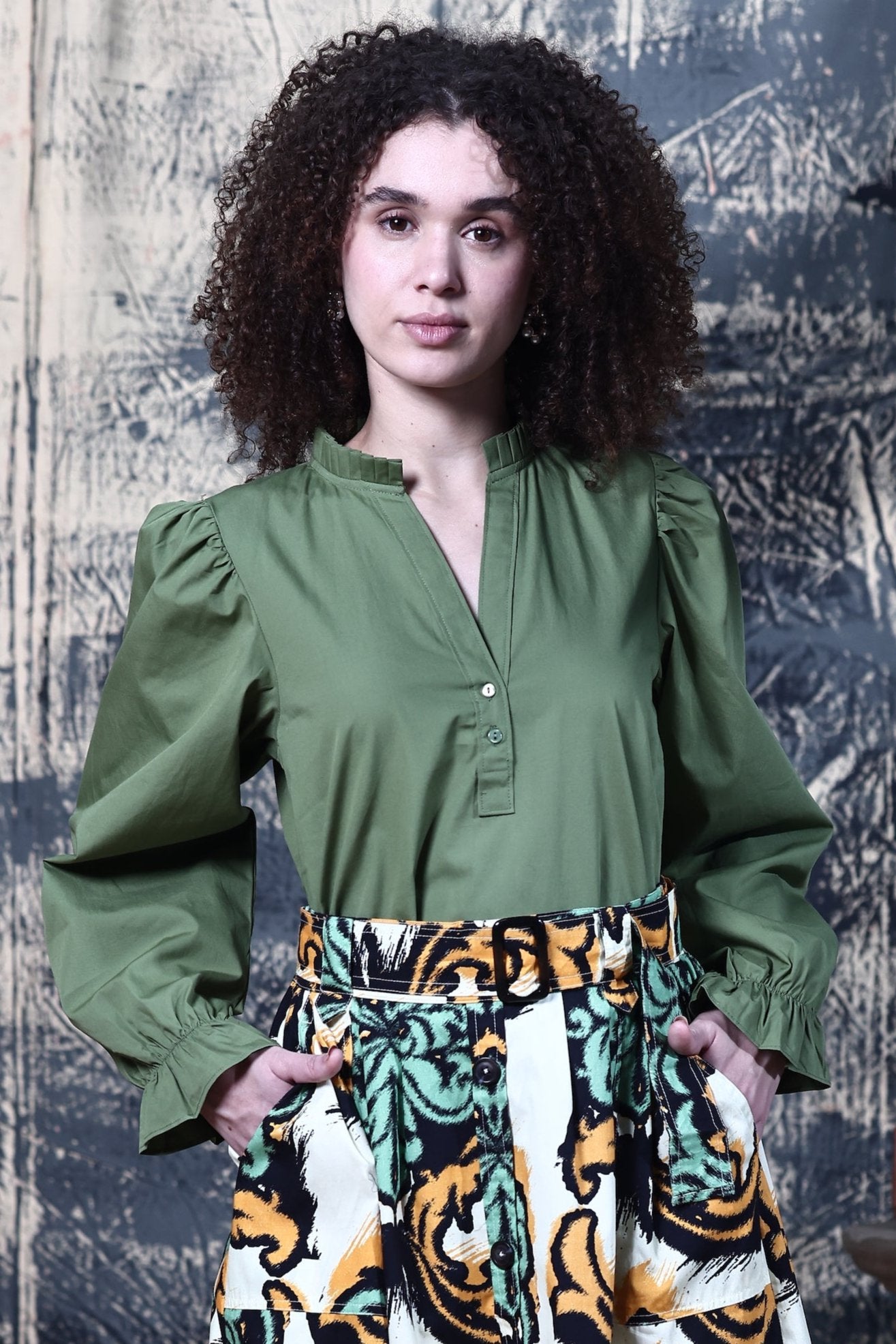 OLIVE RORY TOP