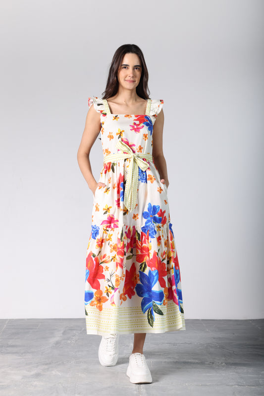 VIBRANT SUMMER ELSIE DRESS