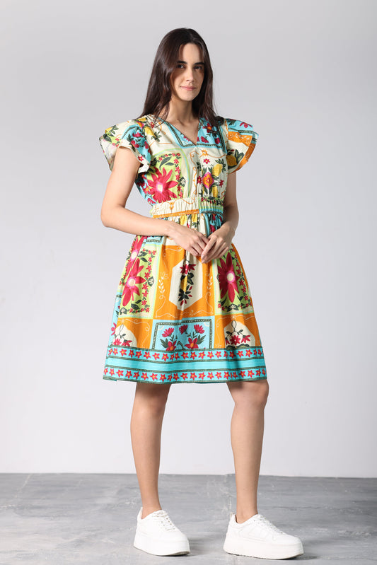 PATCHWORK ARIANNA DRESS