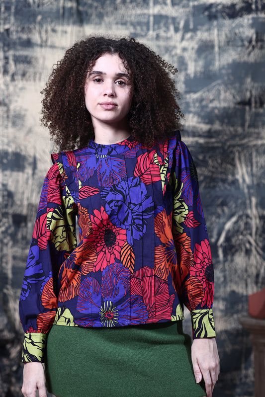 MIDNIGHT GARDEN MILA TOP