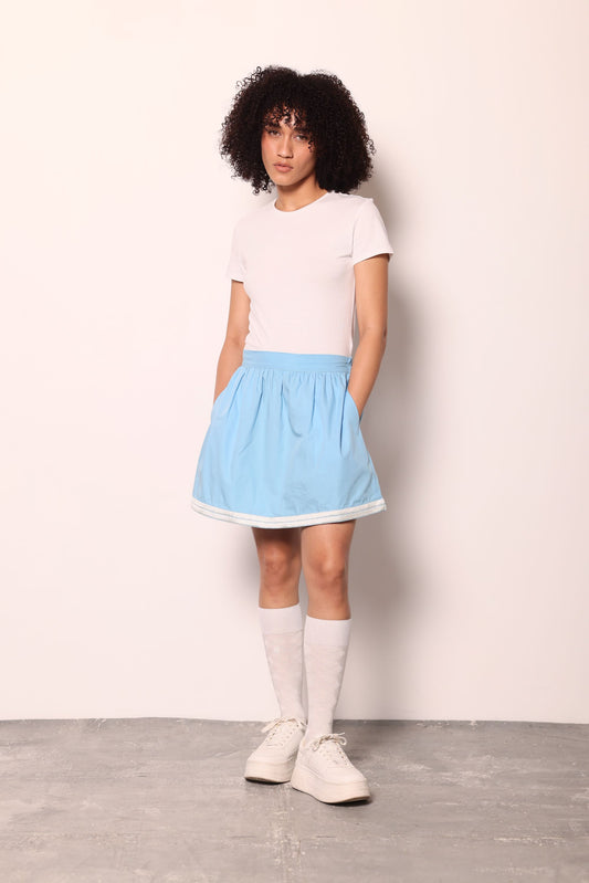 CAROLINA BLUE LILY SKIRT