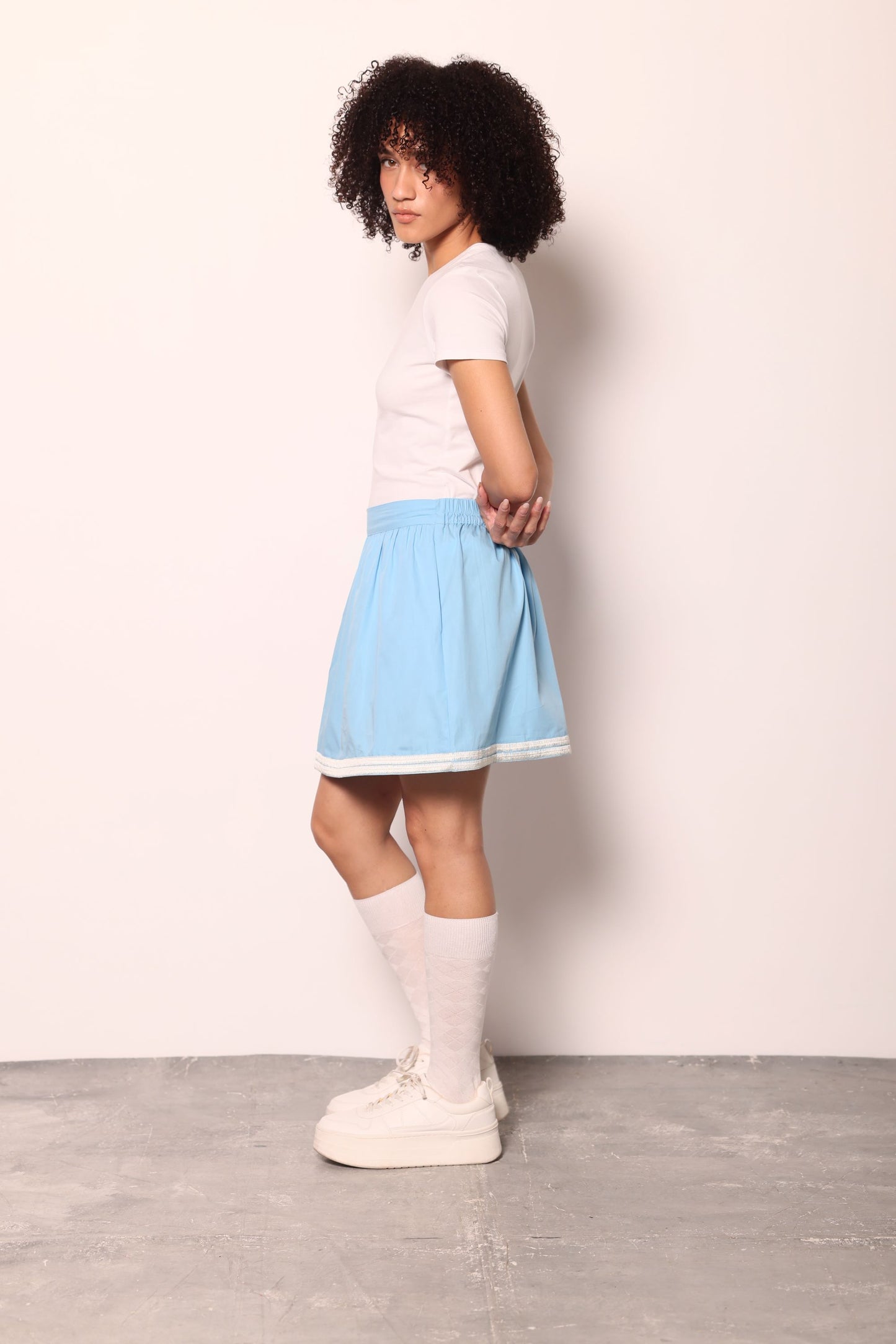 CAROLINA BLUE LILY SKIRT