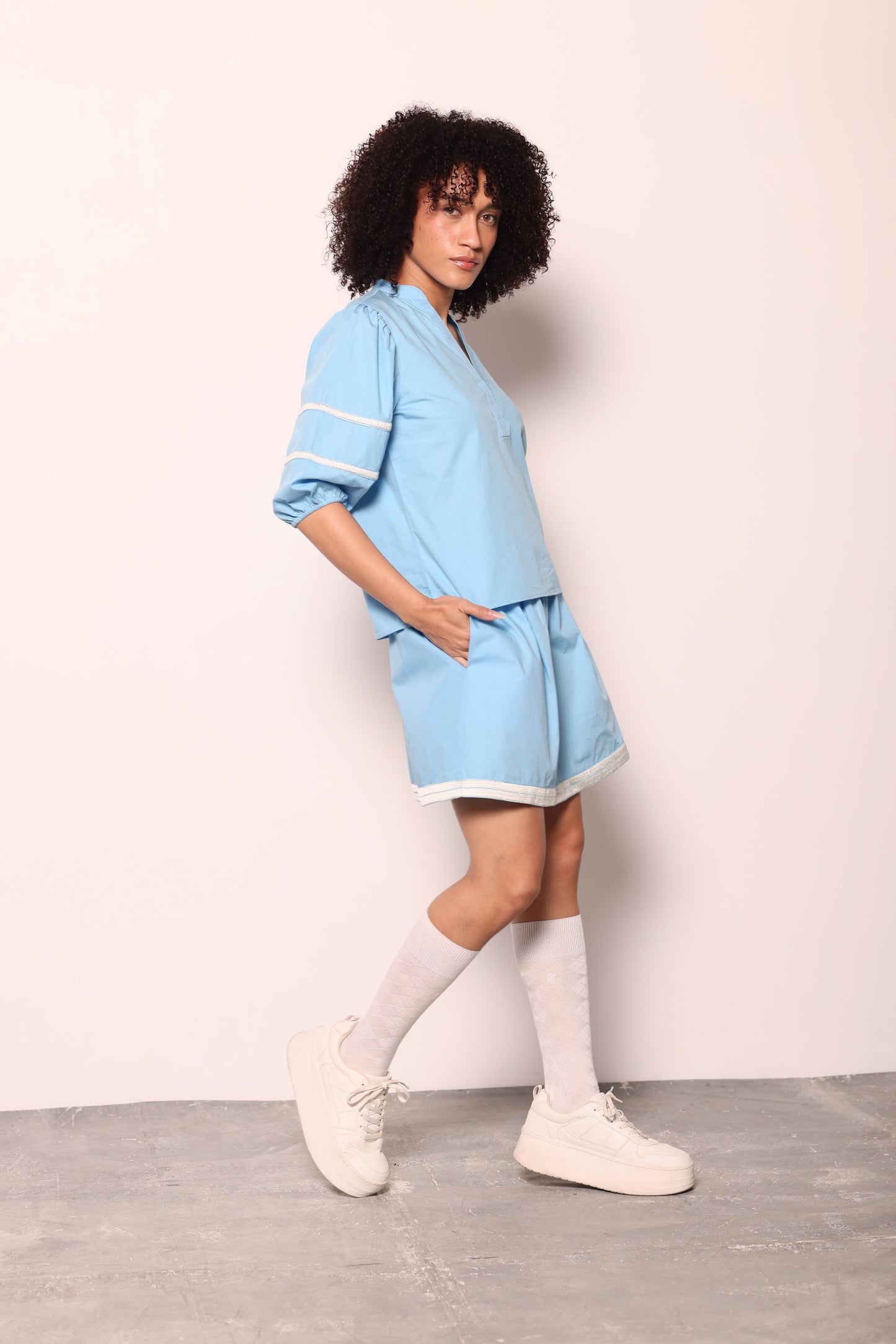 CAROLINA BLUE NOAH TOP