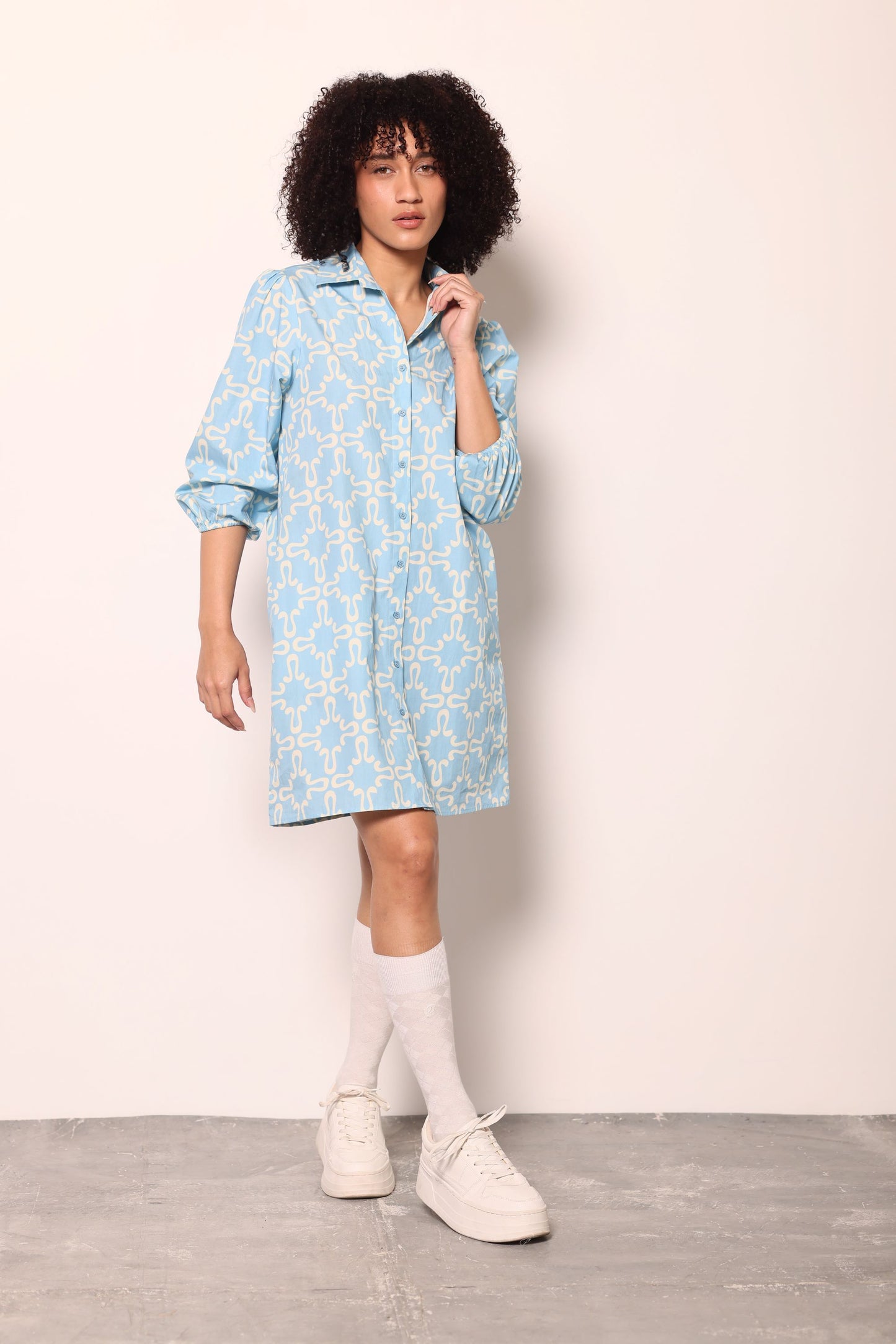 CAROLINA BLUE AVA DRESS