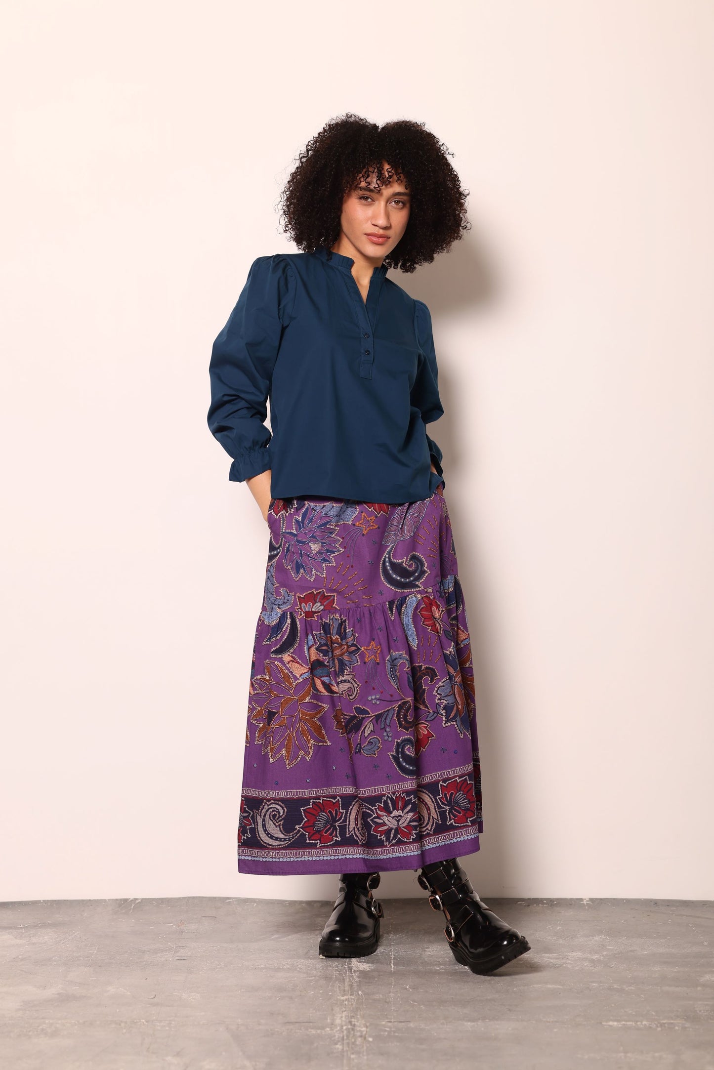 PURPLE SPARKLE ADA SKIRT