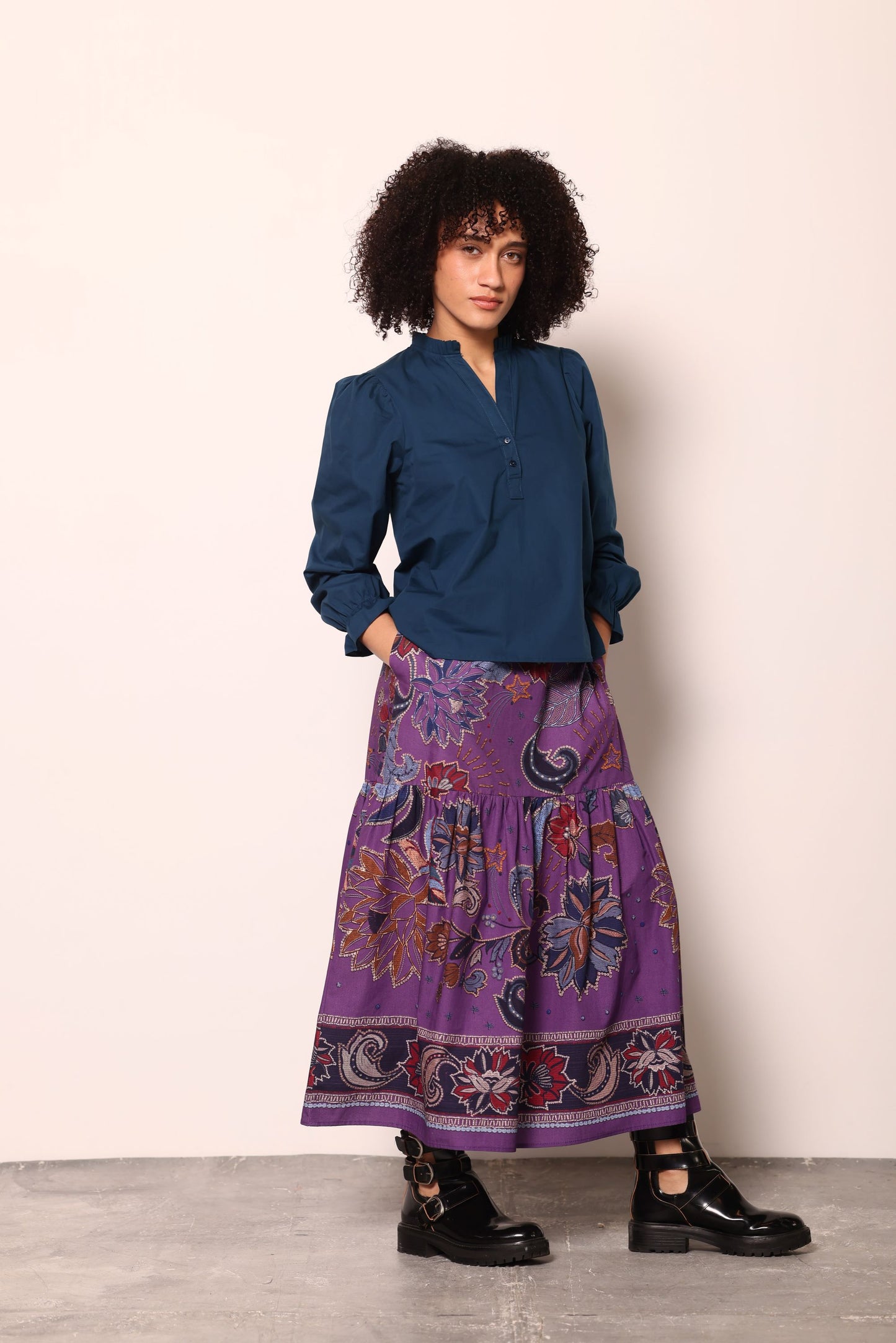 PURPLE SPARKLE ADA SKIRT