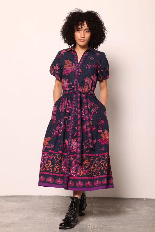 MIDNIGHT MOSAIC DELLA DRESS