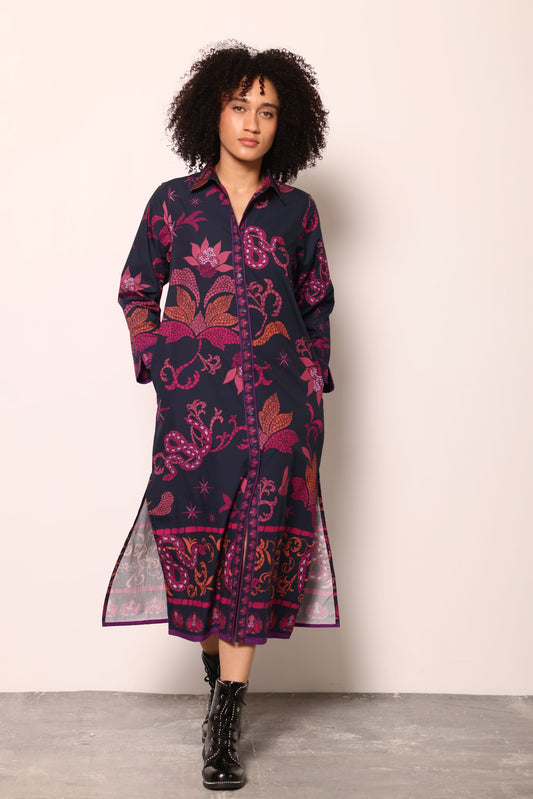 MIDNIGHT MOSAIC ELIZA DRESS